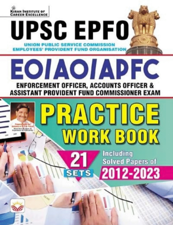 UPSC EPFO EO/AO/APFC Exam Practice Work Book Including Solved Papers (English Medium) (5585)
