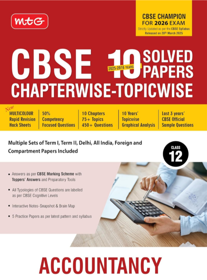 Screenshot_20251005-081354.Amazon MTG CBSE 10 Years (2025-2016) Chapterwise Topicwise Solved Papers Class 12 Accountancy (PYQs Book) - CBSE Champion For 2026 Exam | CBSE Sample Papers (As Per Latest Pattern) - Image 1