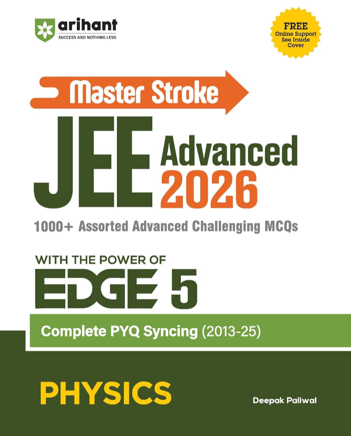 Screenshot_20251013-134242.Amazon Arihant Master Stroke JEE Advanced PYQ 2026 Physics | EDGE 5 Series | PYQ Book with 1000+ Advanced MCQs & Solutions | Complete PYQ Sync (2013–2025) | Topicwise Trend Analysis, Strategy & Practice Guide | English Medium - Image 1
