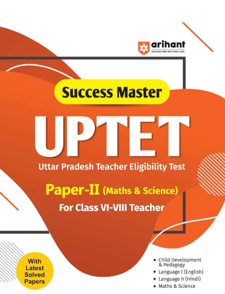Screenshot_20251016-130427.Amazon Arihant Success Master UPTET Paper 2 Maths and Science Class 6–8 Teacher 2025 | Uttar Pradesh Teacher Eligibility Test Preparation Book | With Latest ... Mathematics and Science | English Medium - Image 1