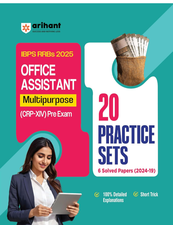 Screenshot_20251016-172401.Amazon Arihant IBPS RRB Office Assistant Pre Exam Book 2025 | 20 Practice Sets with 6 Solved Papers (2019–2024) | Detailed Explanations and Short Tricks | ... IBPS RRBs Exam Preparation | English Medium - Image 1