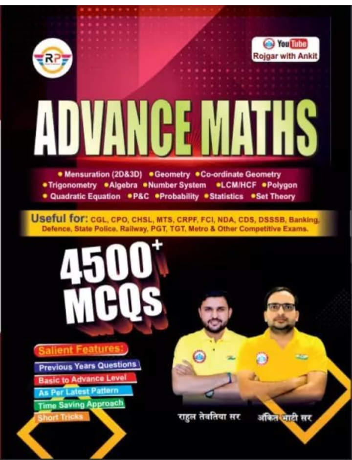 Screenshot_20251027-134341.Amazon Advance Maths Book By Ankit Bhati Sir & Rahul Sir RWA - Image 1