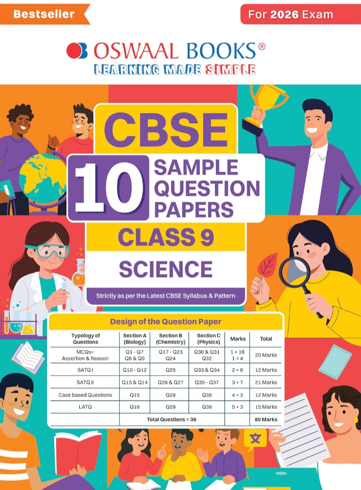 Screenshot_20251101-184301.Amazon Oswaal CBSE 10 Sample Question Papers Class 9 Science for 2026 Exam | Strictly as per Latest Syllabus, Recommended by Topper's Includes Solved Papers, Mind Maps, Revision Notes & Competency-Based Qs - Image 1
